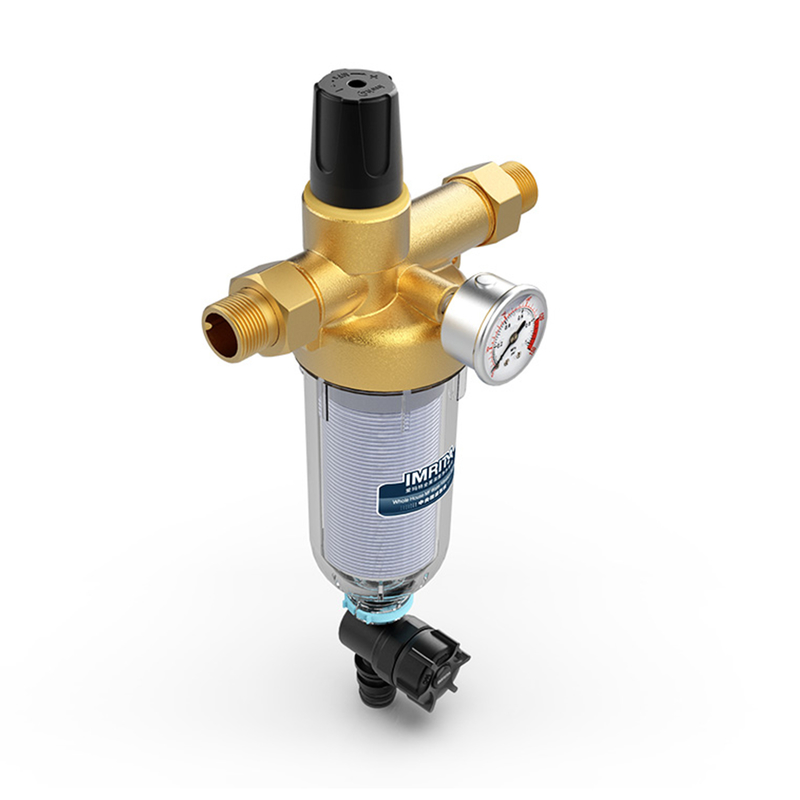 Υψηλή περιστροφή ποσοστού ροής 5T/h 50Micron κάτω από ολόκληρο το προ φίλτρο Imrita νερού σπιτιών