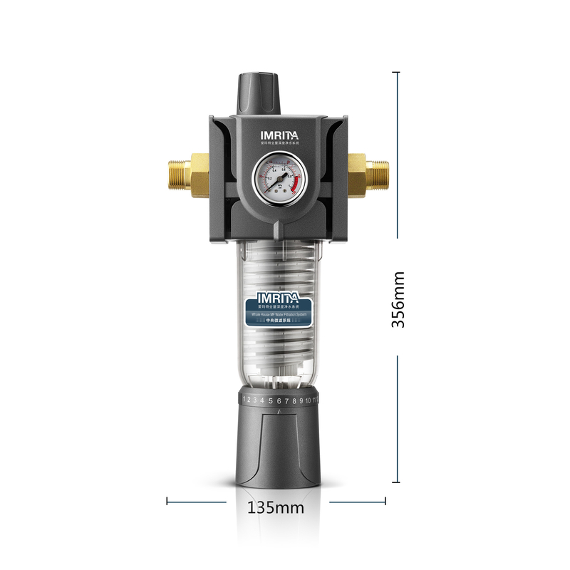Προ φίλτρο σπιτιών HEPA 50micron ολόκληρο για καλά το νερό Washable