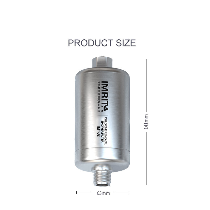 0.1Mpa-0.4Mpa για πολλές χρήσεις ανθεκτικός φίλτρων νερού ντους επικεφαλής